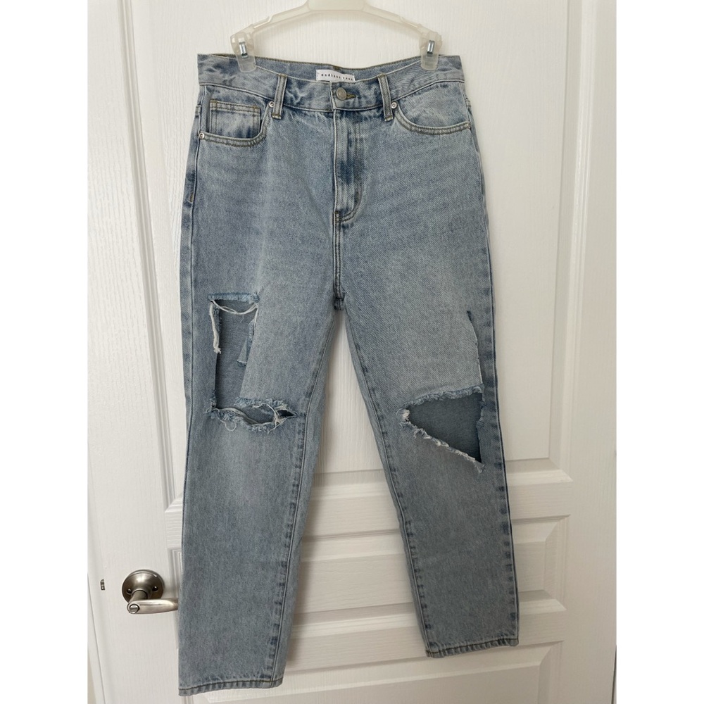 Endless Rose Destroyed Straight Jeans Size 28